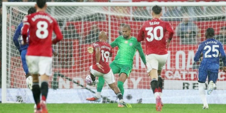 Jamu The Blues, Setan Merah Menang Tipis di Old Trafford