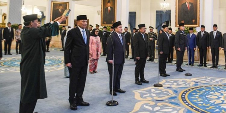 Prabowo Lakukan Reshuffle Ketiga Kabinet Merah Putih, Berikut Daftar Nama Yang Dilantik