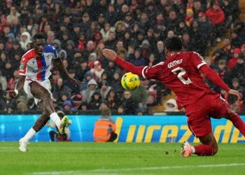 Cetak Brace di Carabao Cup, Ismaila Sarr Buat Crystal Palace Bantai Liverpool