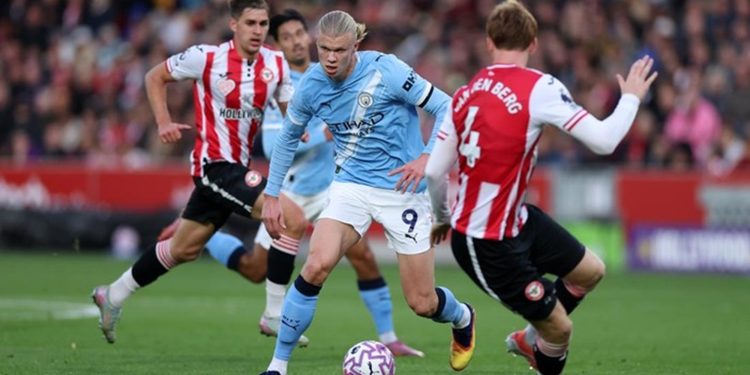 Manchester City Bungkam Brentford, Gol Erling Haaland Jadi Penentu Utama