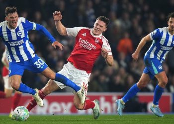 Arsenal Kian Mantap di Puncak Klasemen Premier League Usai Bekuk Brighton