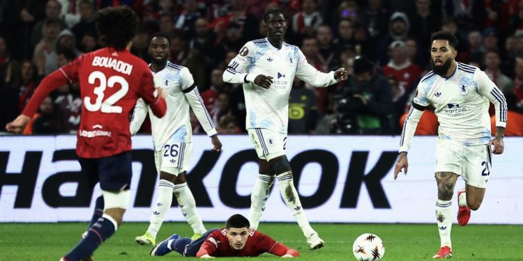 Aston Villa Buat Malu Losc Lille Pada Leg Pertama 16 Besar Liga Europa