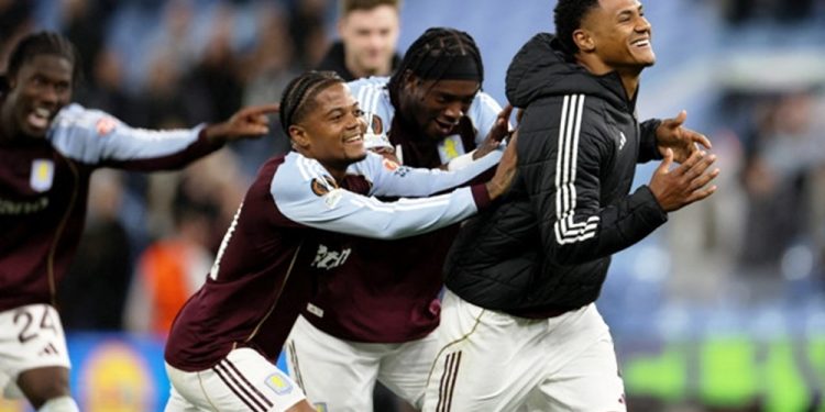 Aston Villa Melenggang Mulus ke Semifinal Liga Europa Usai Gilas Bologna Dengan Skor Telak