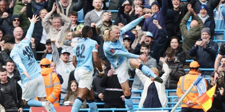 Hattrick Erling Haaland Bawa Manchester City ke Semifinal Piala FA 2026